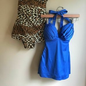 Pinup couture swimsuit